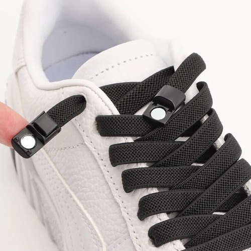 Magnetic lock tie elastic - no,