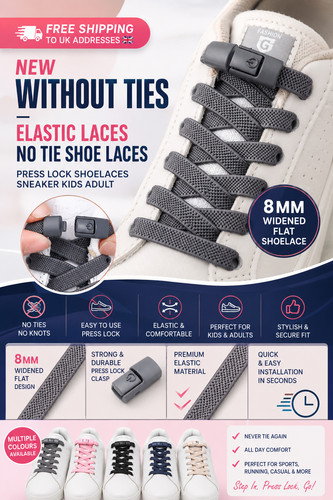 Tie elastic shoelaces - tie,