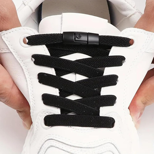 Elastic tie shoelaces - elastic,