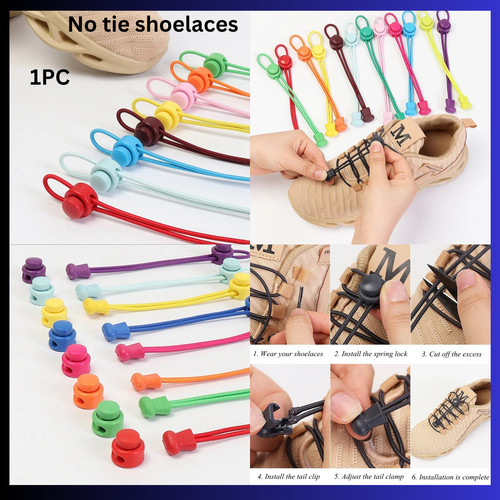 Tie shoe laces lazy elastic - shoe,