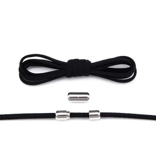 Elastic tie shoelaces - no, metal