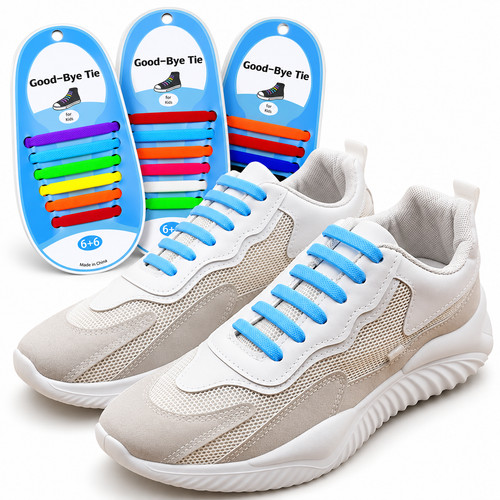 Tie shoe laces - no, lock