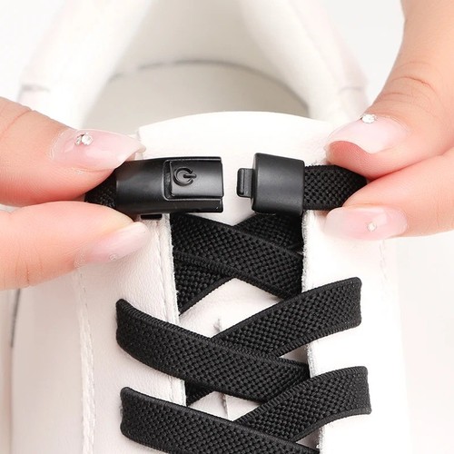 Shoelaces tie elastic - no,