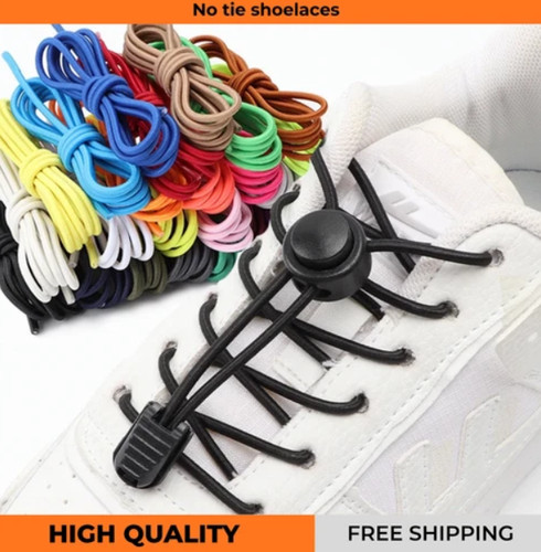 Tie elastic shoelaces - elastic,