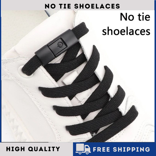 Shoelaces tie elastic - no,