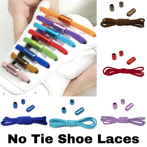 Tie lazy shoe laces - no,