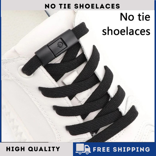 Shoelaces tie elastic - no,